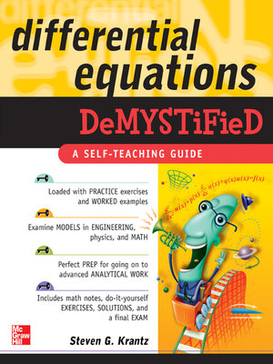 cover image of Differential Equations Demystified